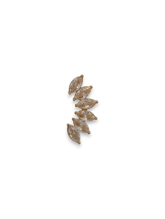 Piercing Zirconia Foglia