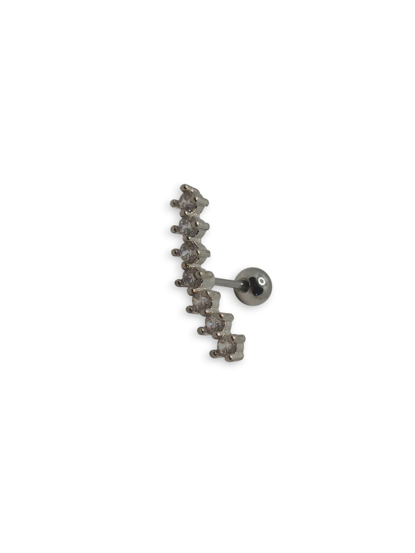 Piercing Barra Zirconia