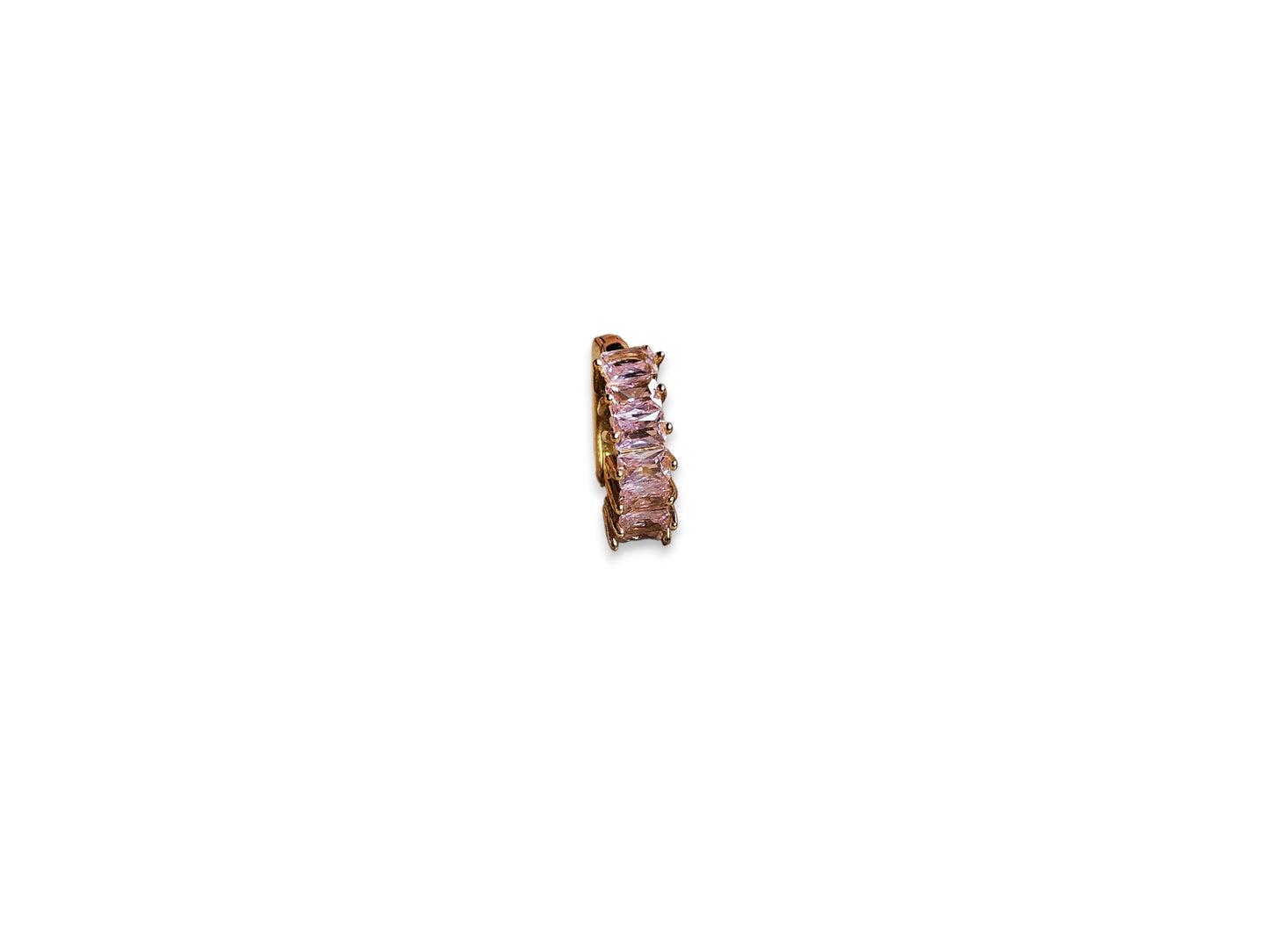 Orecchino Hoop Baguette 2.0