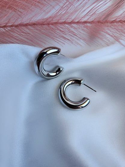 Orecchini hoop Chubby Mini