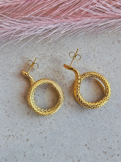Orecchini Hoop Snake