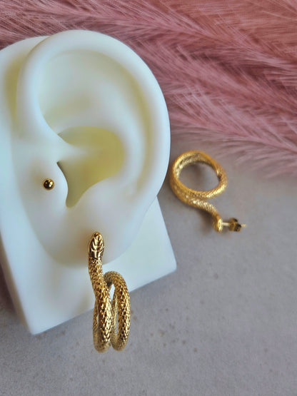 Orecchini Hoop Snake