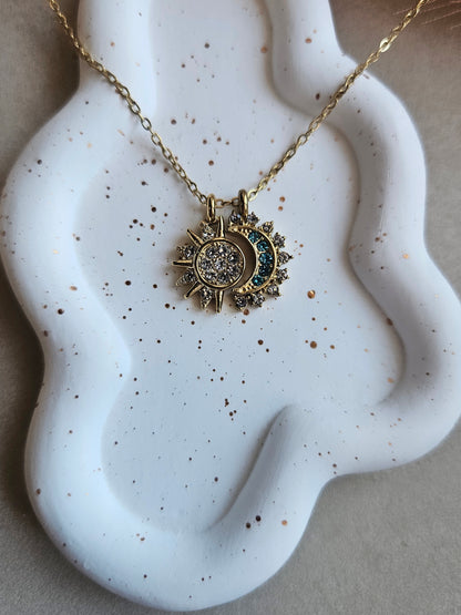 Collana Sole e Luna