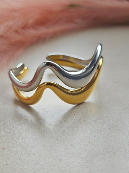 Bracciale Rigido Wave