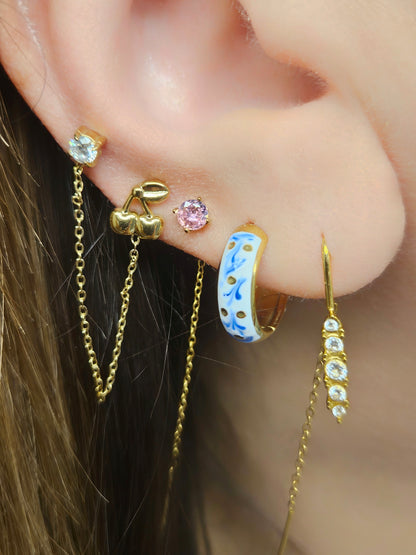 Orecchini Hoop Santorini