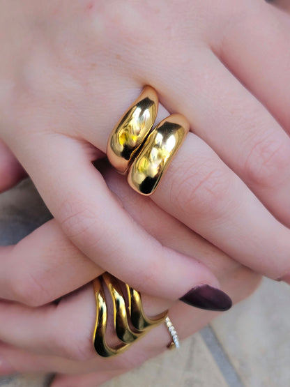 Anello Abbraccio Bold