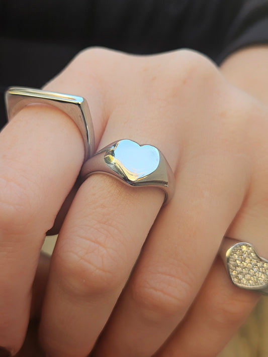 Anello Chevalier Cuore Bold