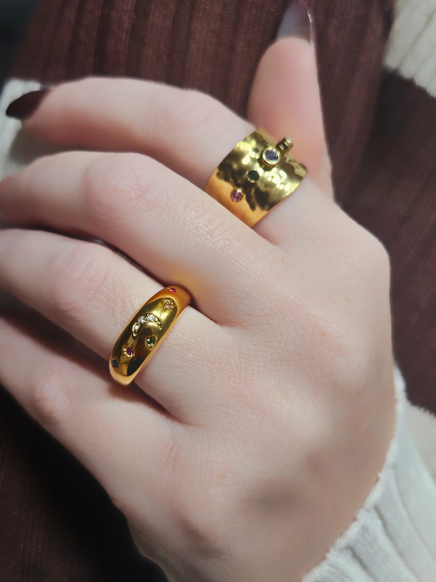 Anello Bold Slim Moonlite