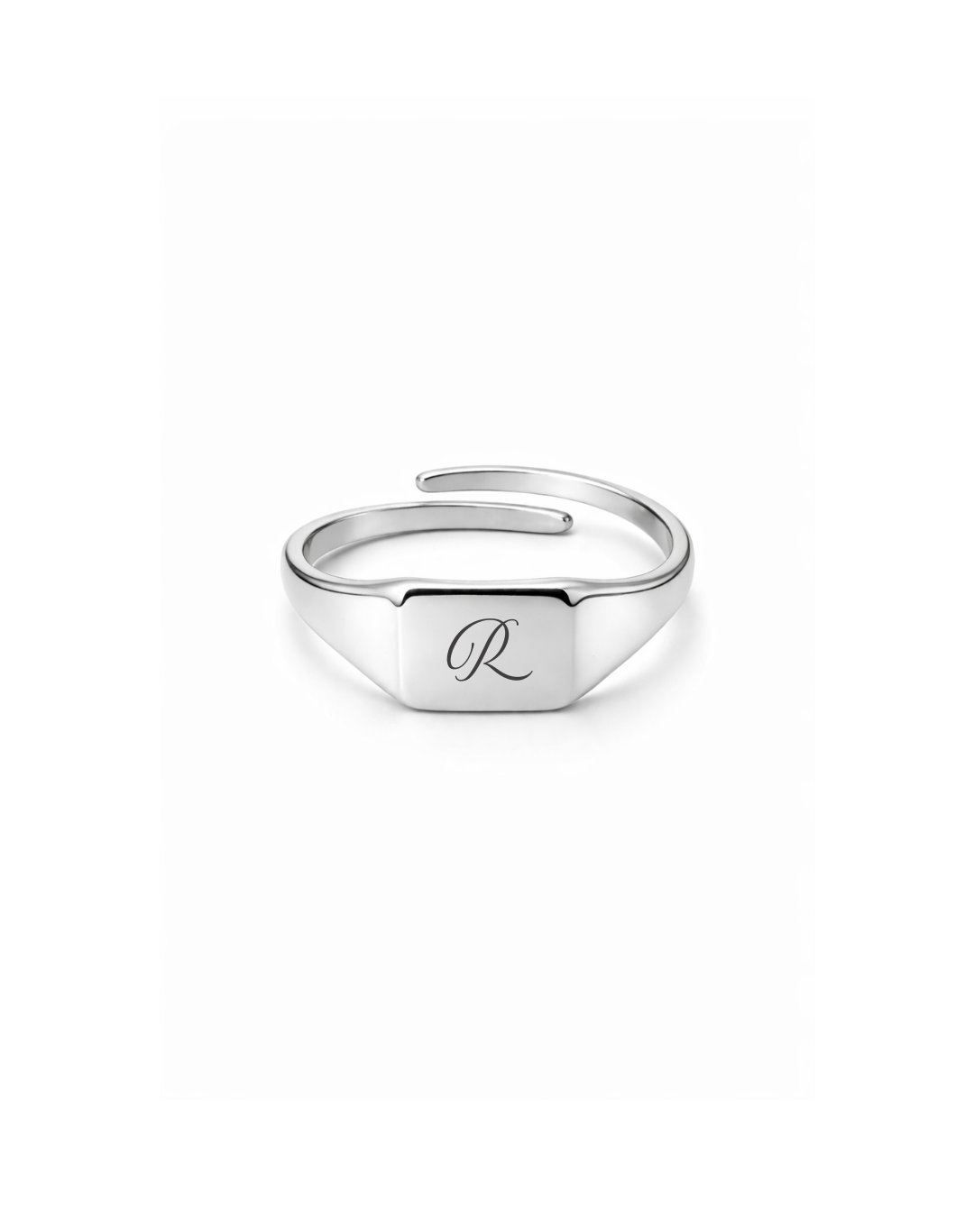 Anello Chevalier Signature Rectangle Mini
