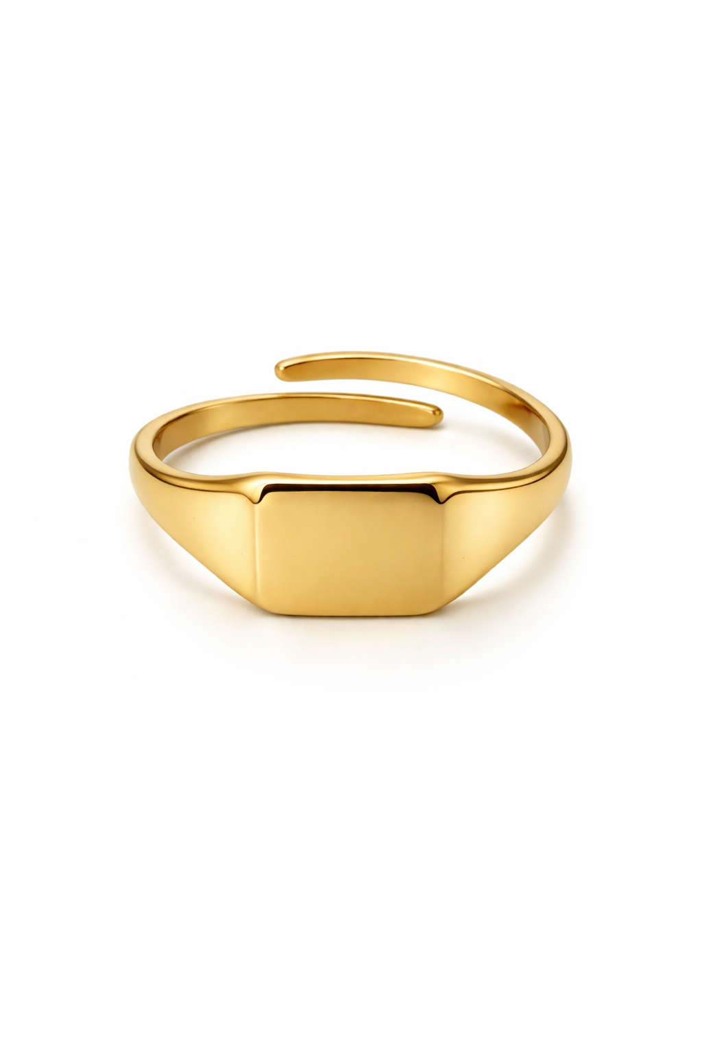 Anello Chevalier Signature Rectangle Mini