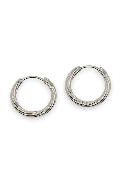 Orecchini Hoop Braid