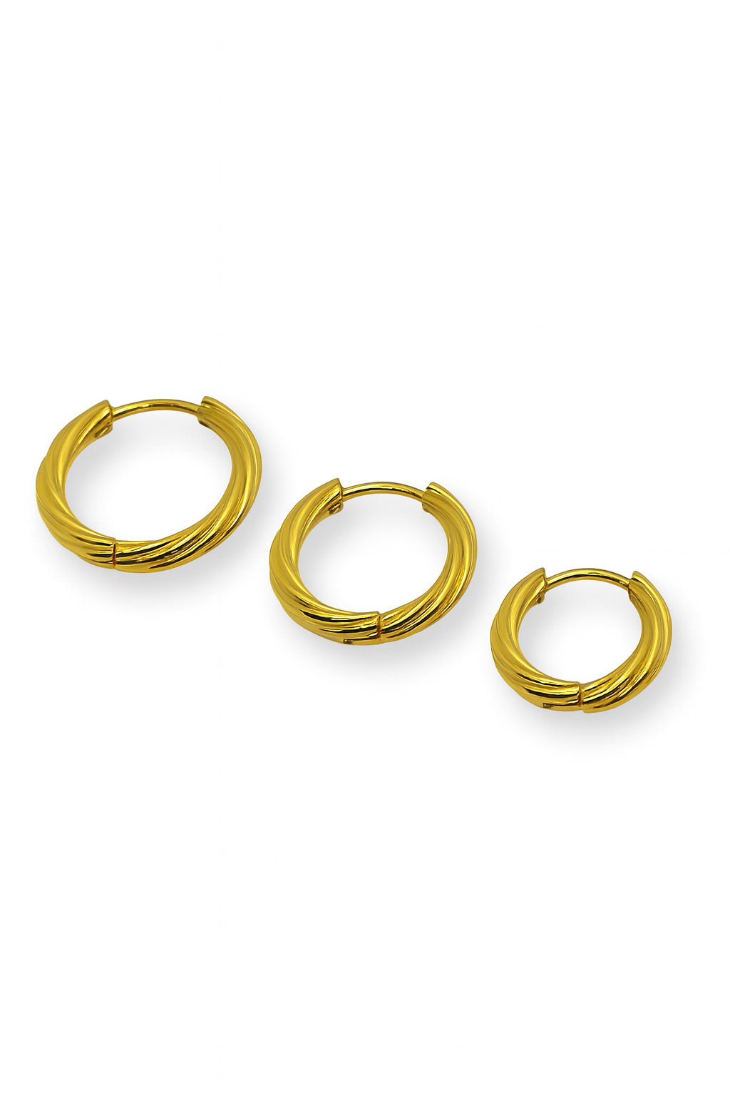 Orecchini Hoop Braid