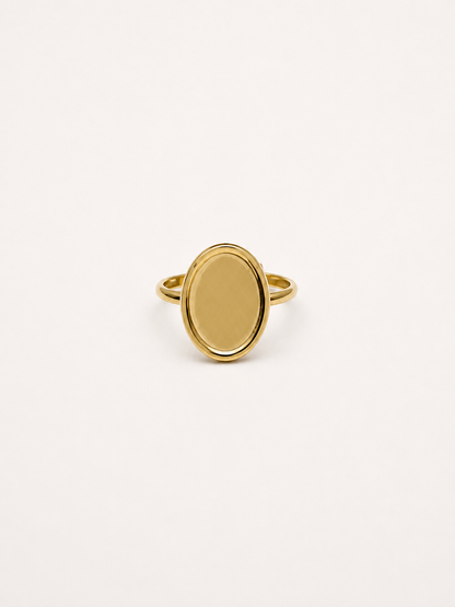 Anello Ovale Personalizzabile