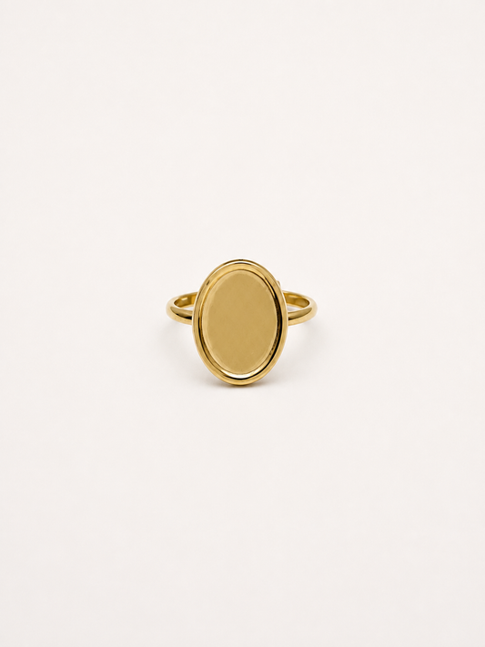 Anello Ovale Personalizzabile