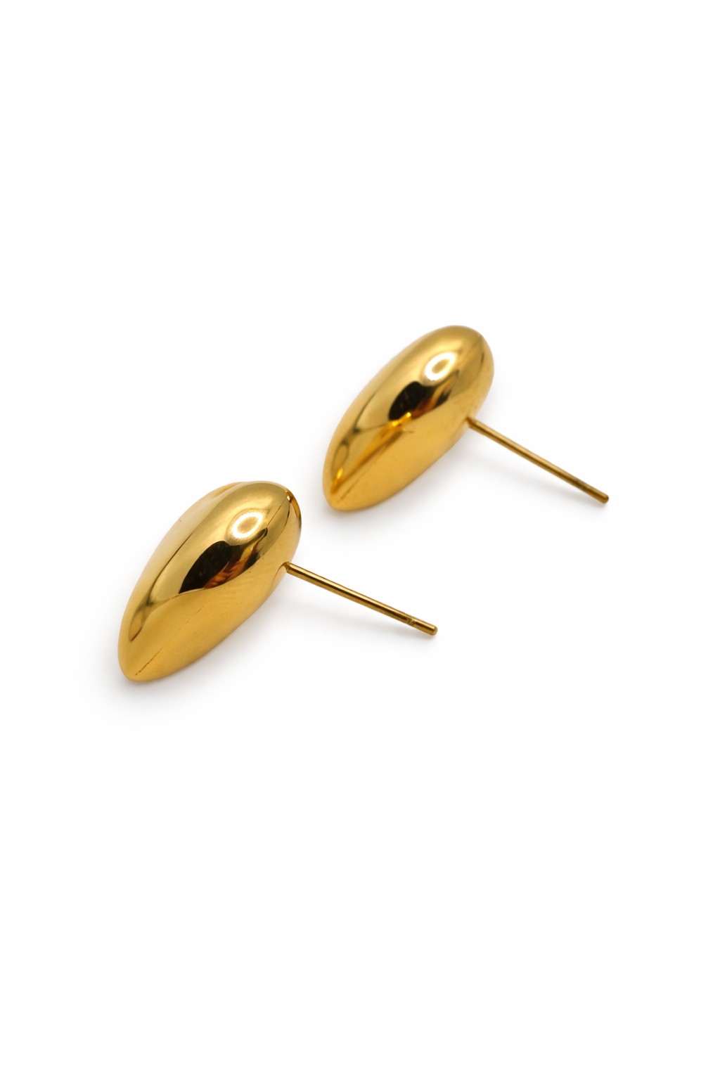 Orecchini Lobetto Cuore Bold Large