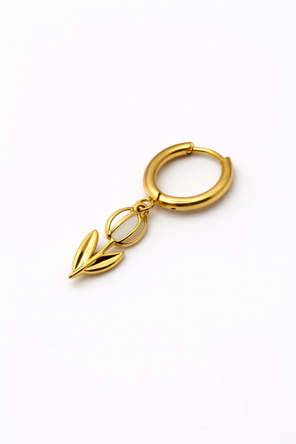 Orecchino Hoop Tulipano