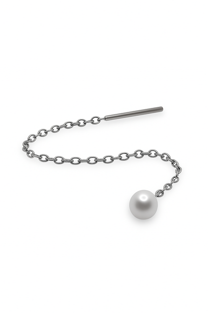 Orecchino Saliscendi Perla