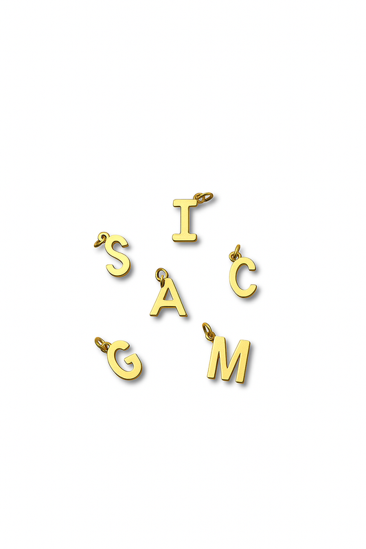 Ciondolo Iniziali Minimal