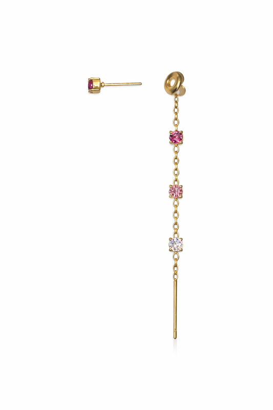 Orecchino Cascata Saliscendi