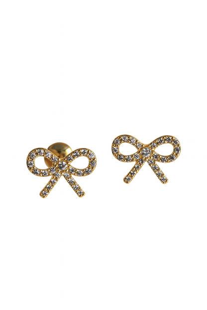 Orecchini Lobetto Fiocco Sparkling Baby