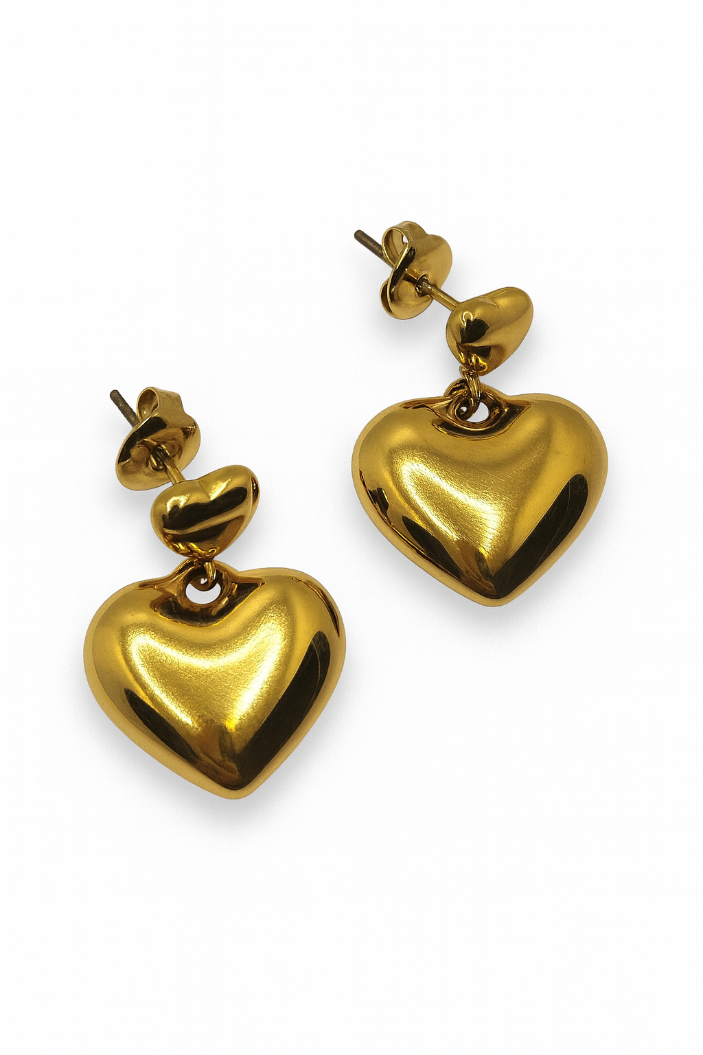 Orecchini Cuore Pendente