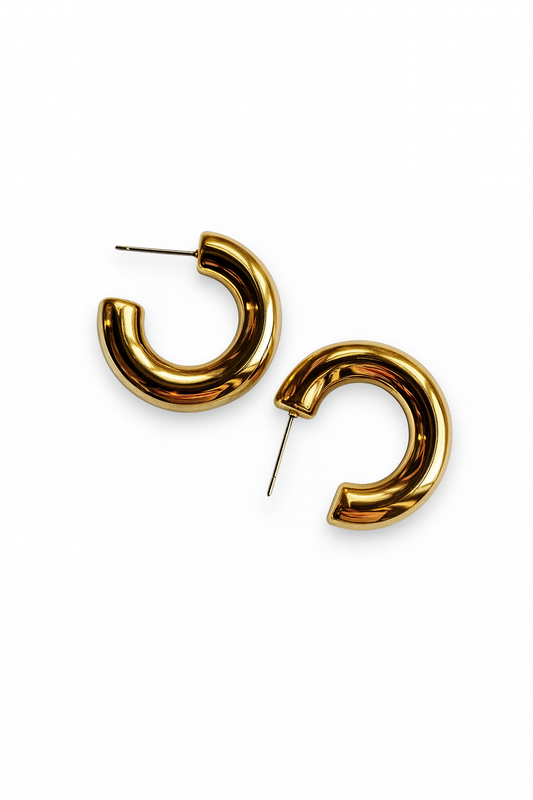 Orecchini hoop Chubby Mini