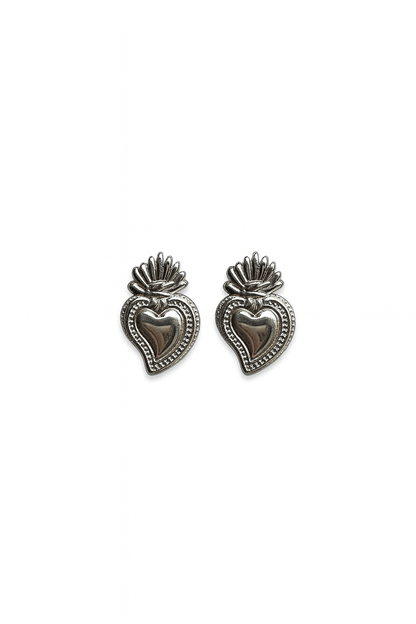 Orecchini Lobetto Cuore Sacro