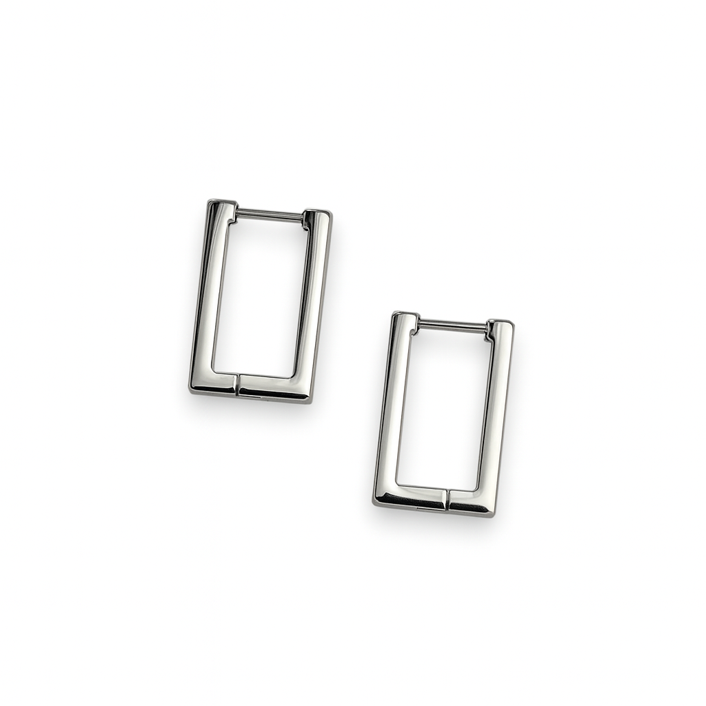 Orecchini Carrè Rettangolo