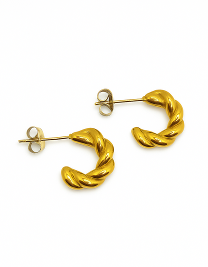 Orecchini Hoop Mini Twist