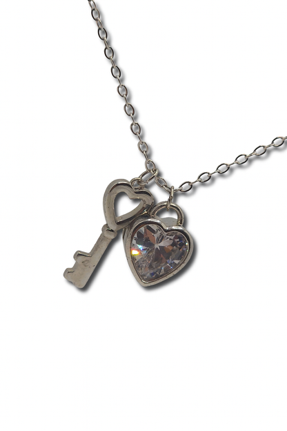 Collana Chiave Del Cuore