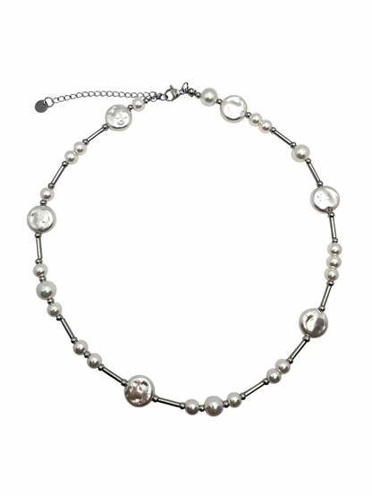 Collana Multi Perle Girocollo