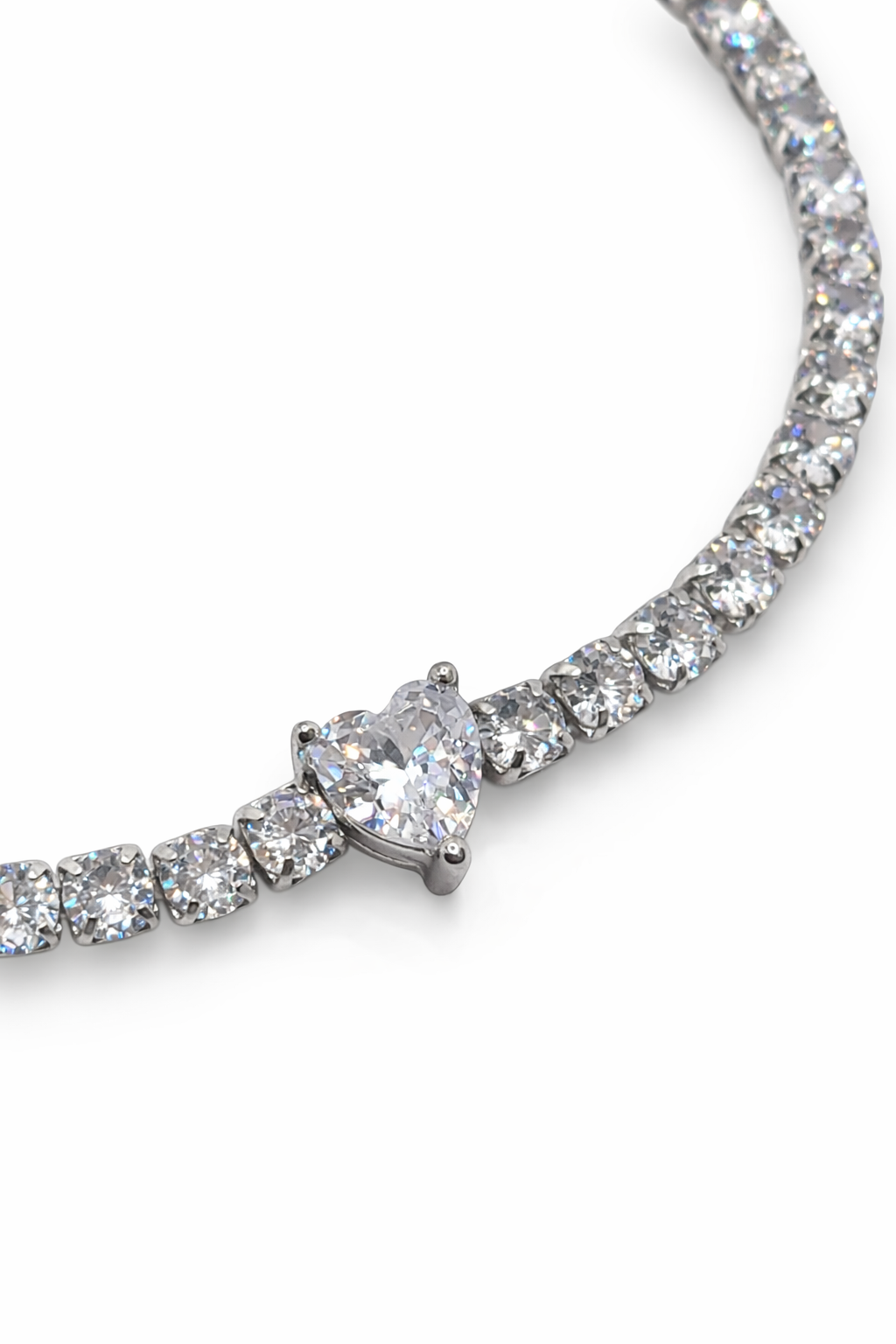 Bracciale Tennis Cuore