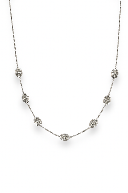 Collana Gemma Oval