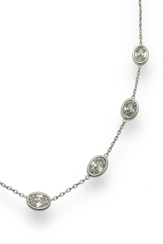 Collana Gemma Oval