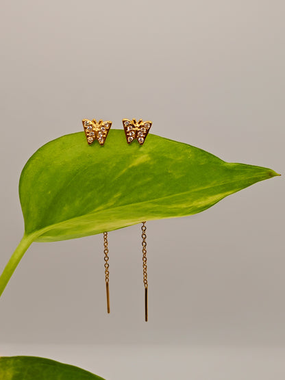 Orecchino Saliscendi Farfalla