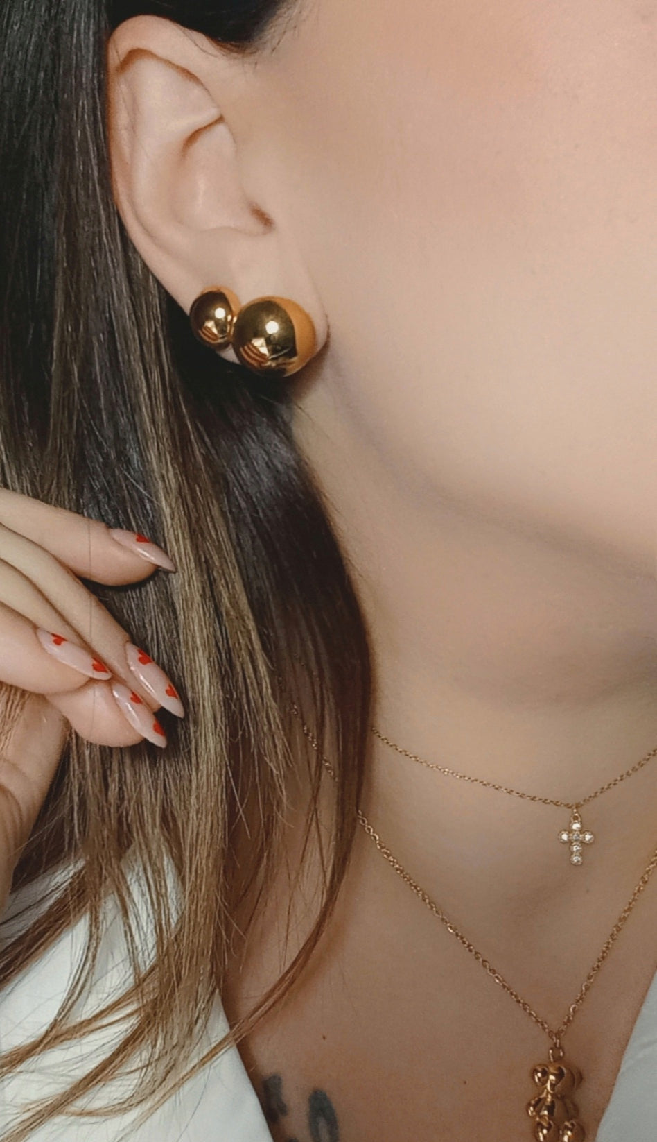 Orecchini Ilary Bottone