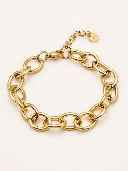 Bracciale Catena Maglia Ovale