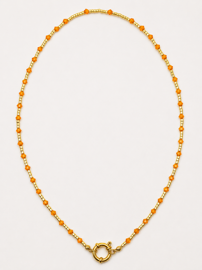 Collana Crystal Moschettone Timone