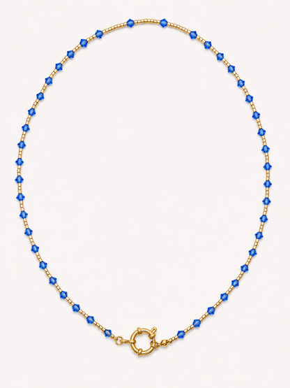 Collana Crystal Moschettone Timone