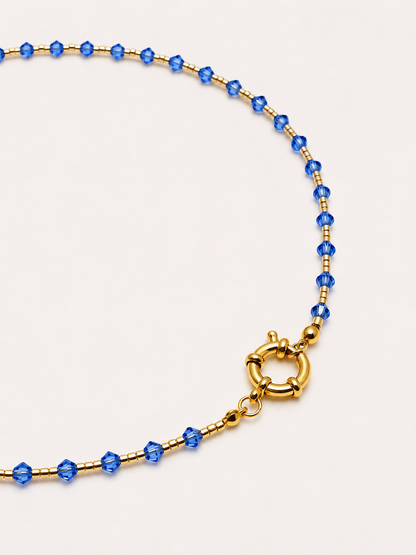 Collana Crystal Moschettone Timone
