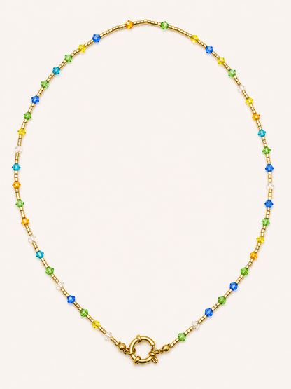 Collana Crystal Moschettone Timone