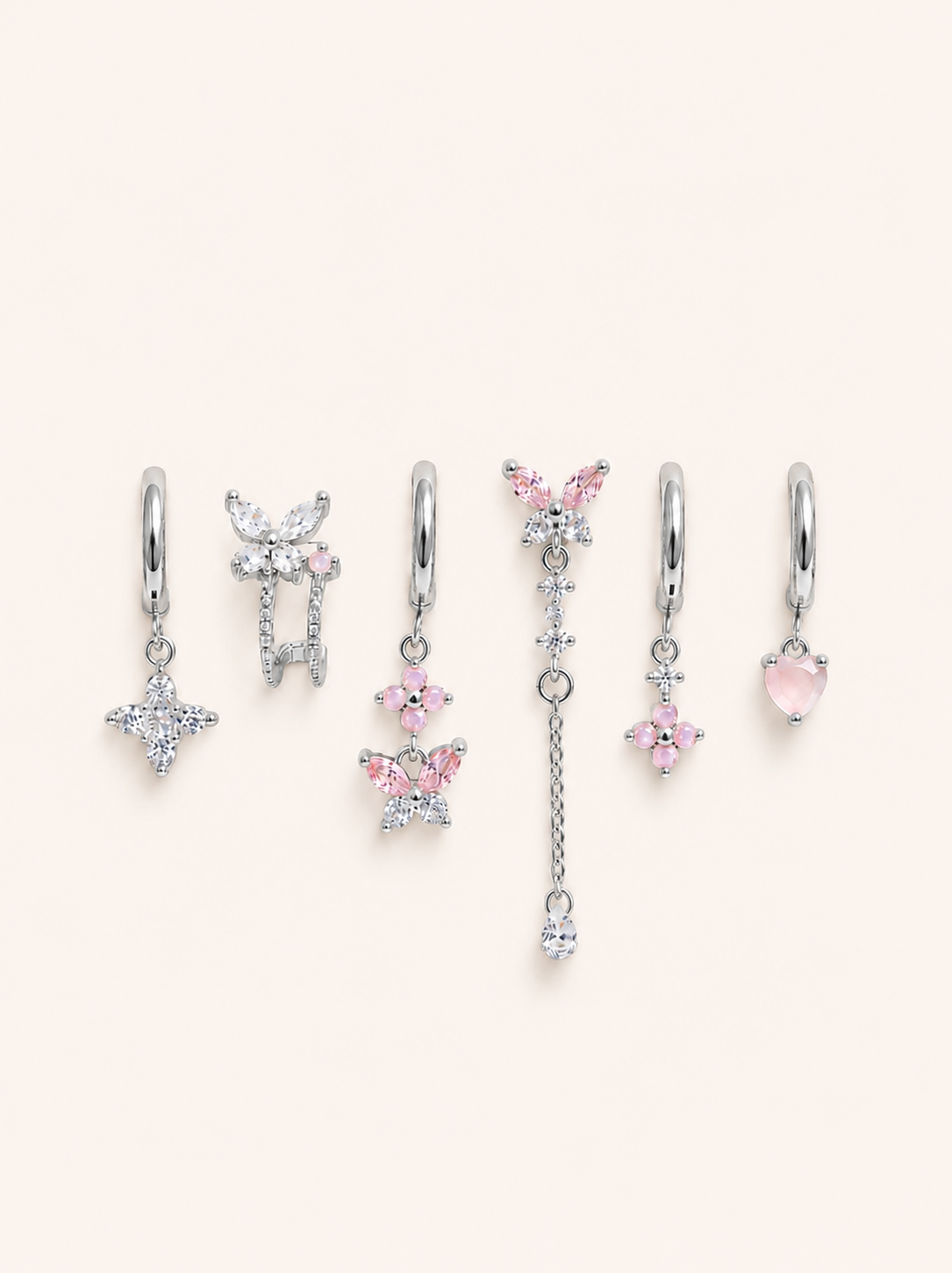 Set Orecchini Farfalla Bijou