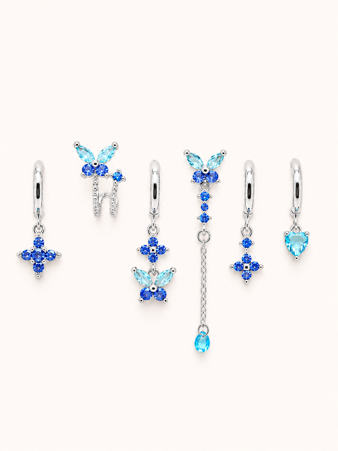 Set Orecchini Farfalla Bijou