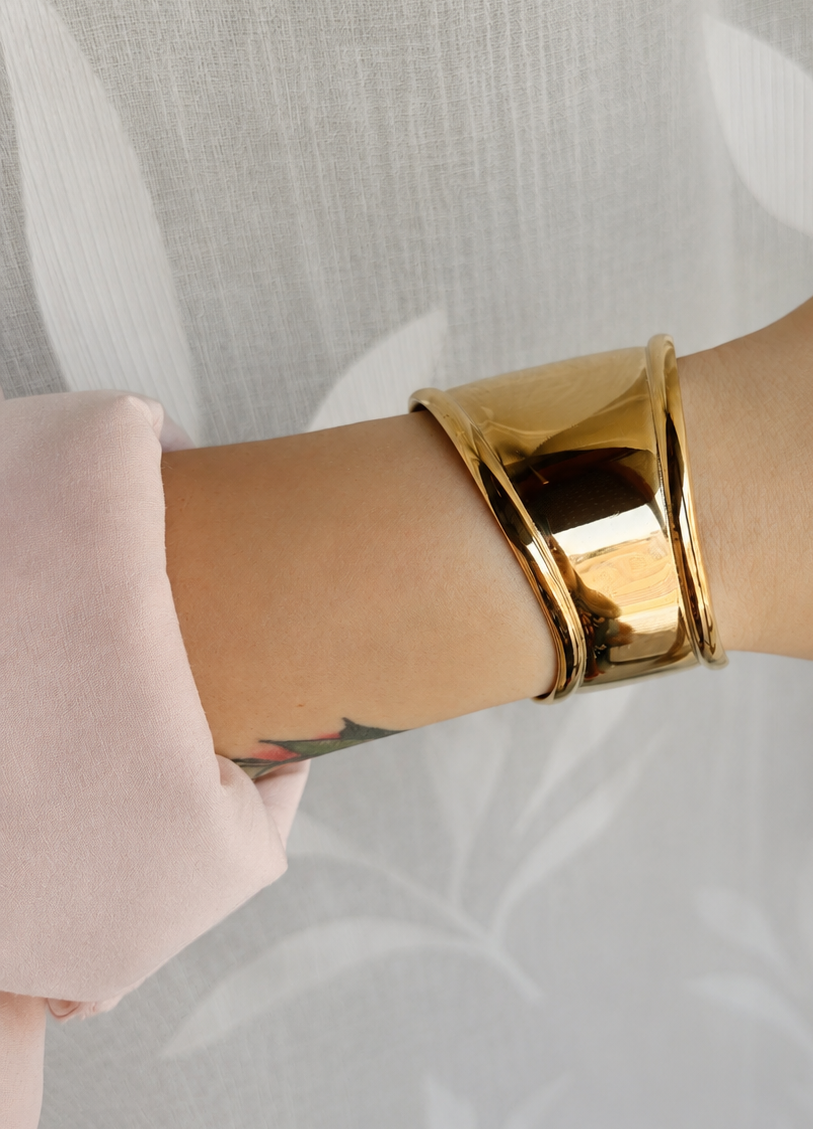 Bracciale Rigido Wave Cuff