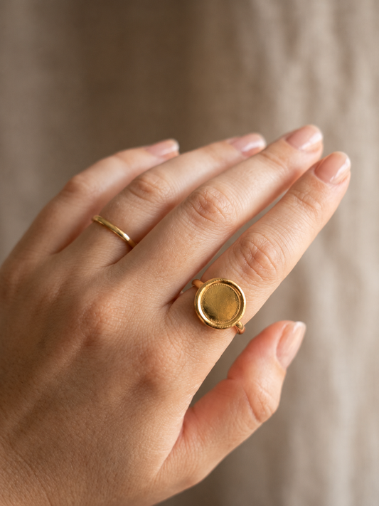 Anello Tondo Personalizzabile