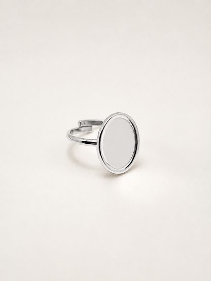 Anello Ovale Personalizzabile