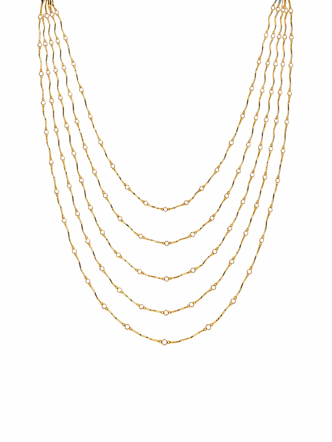 Collana Illusion Cinque Fili
