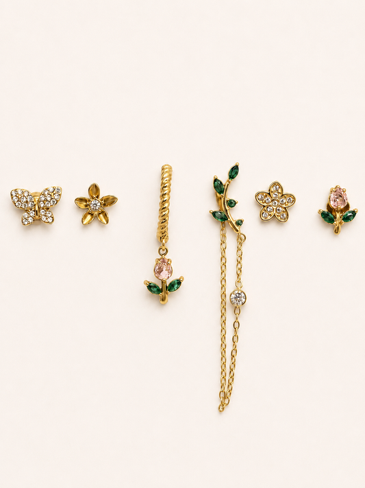 Set Orecchini Primavera Tulip