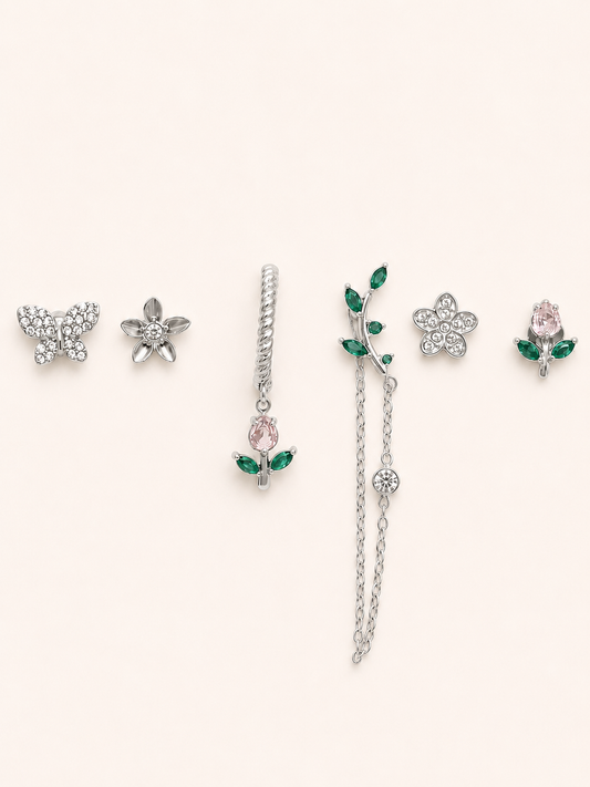 Set Orecchini Primavera Tulip