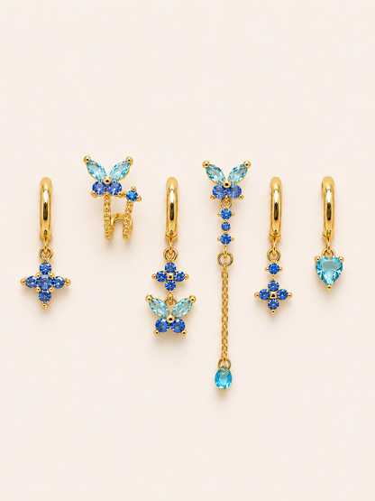 Set Orecchini Farfalla Bijou